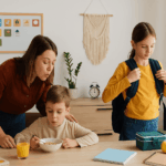 Morgenroutine mit Kindern Checkliste