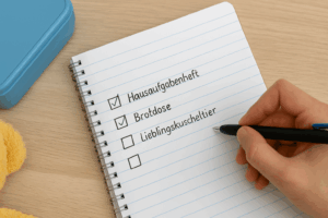 Morgenroutine mit Kindern