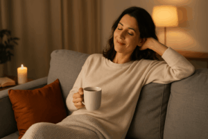 Selfcare als Mama: Die Abendroutine, die dich wirklich runterfährt (auch wenn alles drunter und drüber geht)