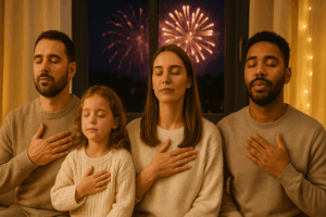 Der „Einmal tief durchatmen“-Countdown