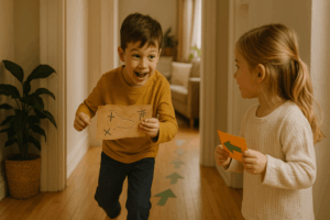 Schatzsuche am Morgen