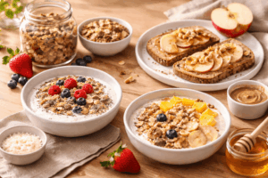 zuckerfreie Familienfrühstücke