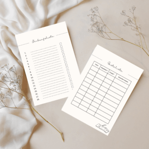 Planungsvorlage für unvergessliche Familienfeste