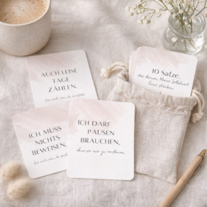 Affirmationskarten für Mamas