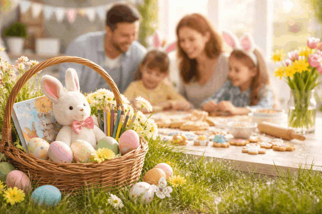 Ostern mit Kindern feiern: So schafft ihr eine magische Ostermorgen-Routine, die wirklich bleibt