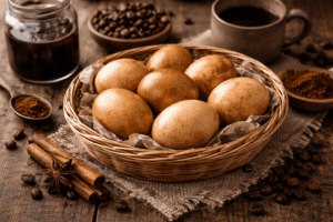 Ostereier Kaffee-Vintage