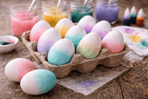 Ostereier bemalen: Ombre-Pastell