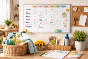 Klare Zuständigkeiten – Wer macht was im Haushalt?