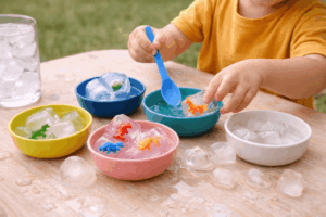 Eiswürfel-Experiment