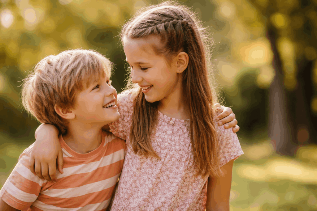 Kleine Rituale, die Geschwister liebevoll verbinden