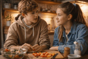 Teenager – Das „Geschwister-Check-in“