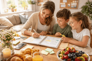 Sonntagsroutine für einen leichteren Familienalltag