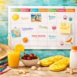 Ferien-Wochenplan für Familien: Endlich entspannte Ferien ohne Chaos (so einfach geht’s wirklich)