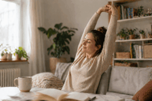 Mikro-Stretch: Stress aus dem Körper lösen