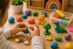 Schultüte befüllen: Knete
