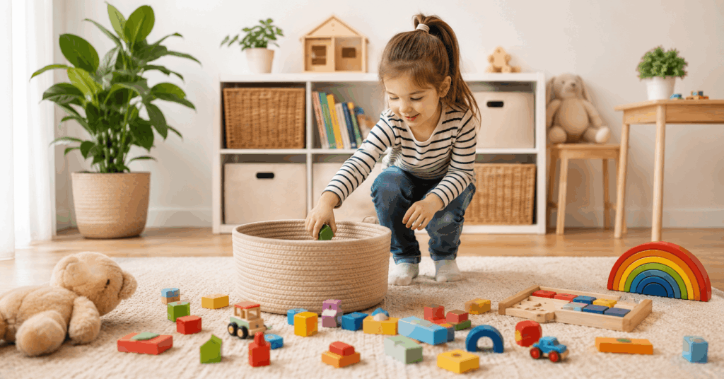25 Aufräumspiele mit Kindern: Wie aus Chaos wieder Leichtigkeit wird