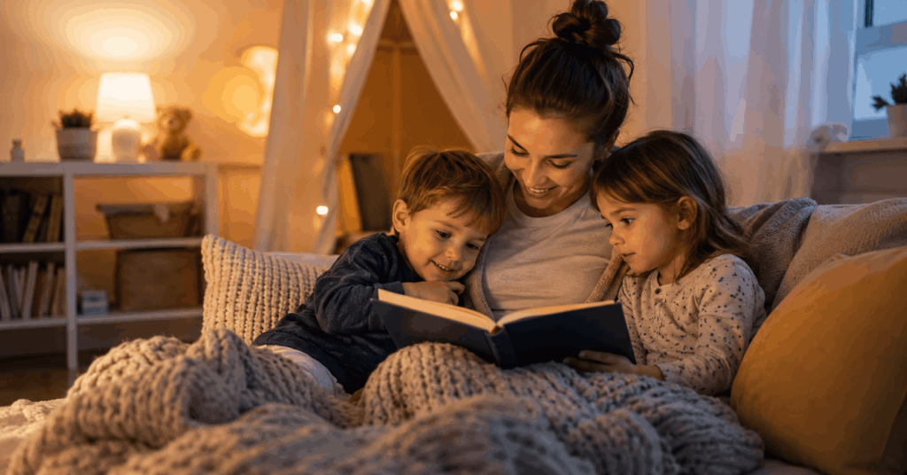 Nie mehr Abendchaos: 5 schnelle Tricks für eine entspannte Abendroutine mit Kindern