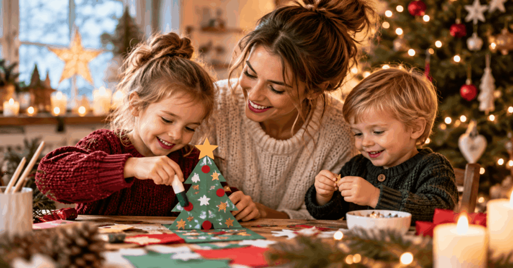 Weihnachten basteln mit Kindern